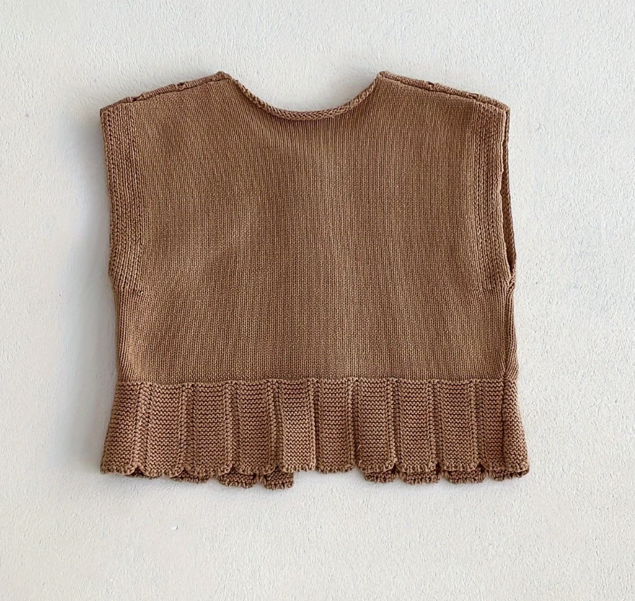 *Pre-Order* Alicia Sleeveless Cardigan