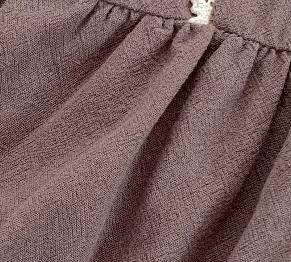 *Pre-Order* Hallie Romper - Hazelnut