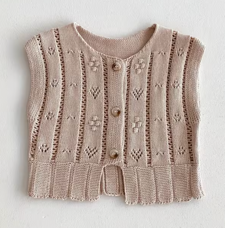 *Pre-Order* Alicia Sleeveless Cardigan