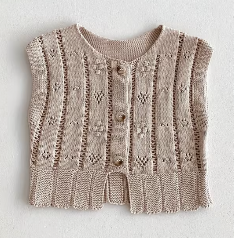 *Pre-Order* Alicia Sleeveless Cardigan